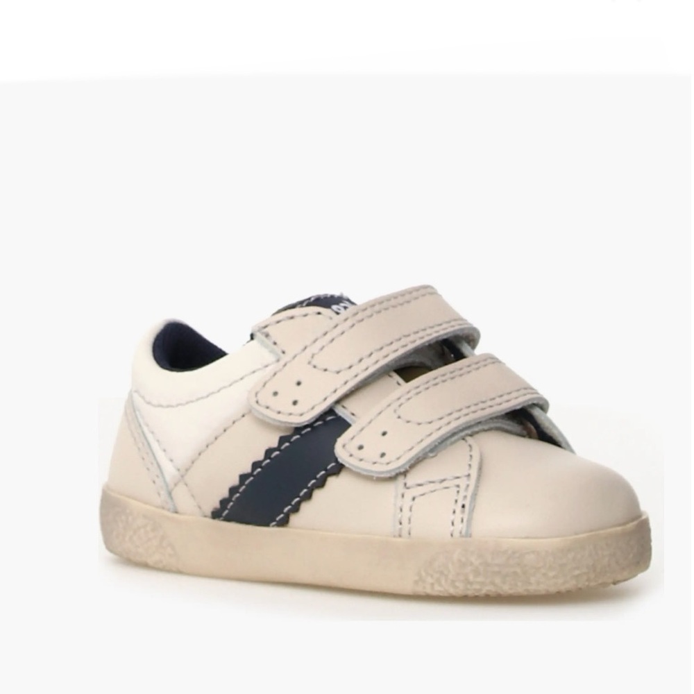NWT Falcotto Kilde Sneaker in Milk-Navy